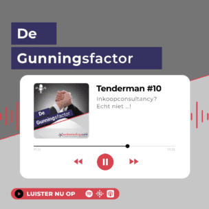 Tenderman #10: Inkoopconsultancy? Echt niet...!